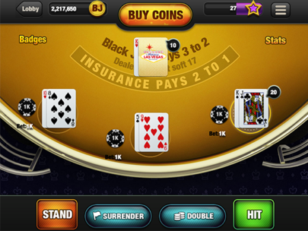Online Blackjack Casino Game