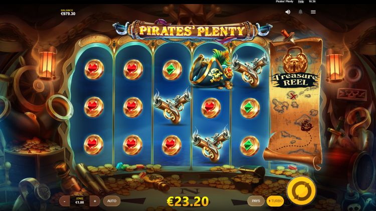 Place a bet on Pirates’ Plenty Slot Game