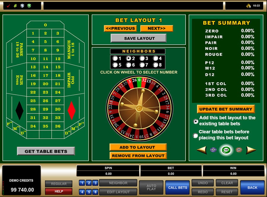How to wager in Evolution French Roulette Gold