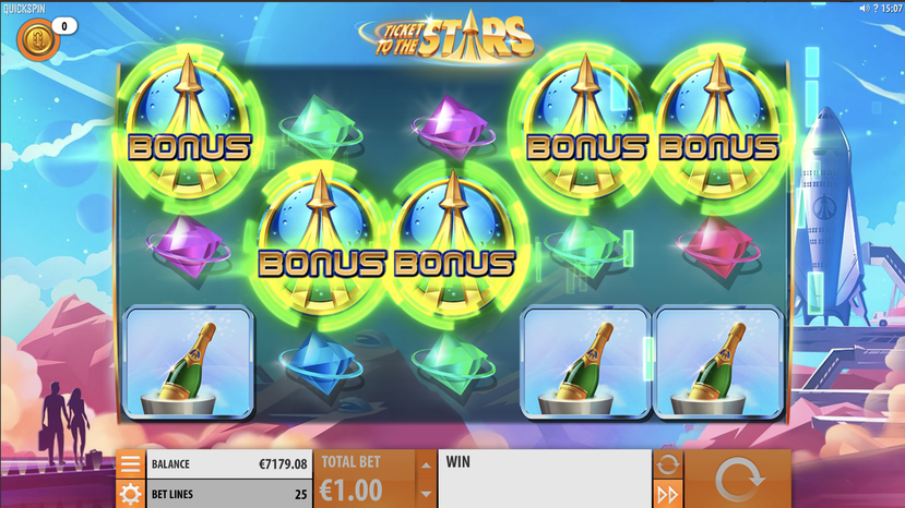 Bonuses Available when Playing QuickSpin games